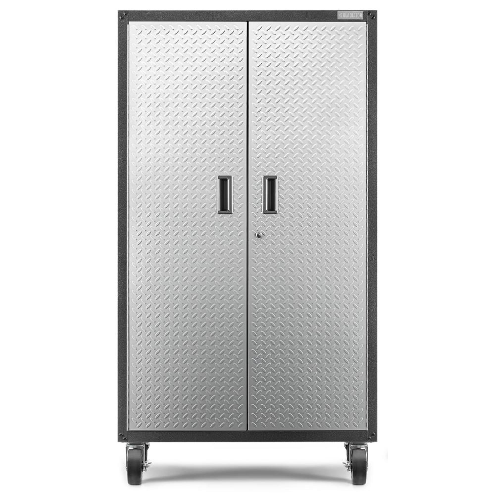Gladiator, Ready-to-Assemble Mobile Storage Cabinet, Width 36 in, Height 66 in, Depth 18 in, Model# GALG36CKXG